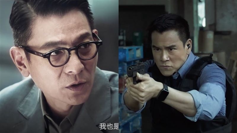 劉德華新片汽車被炸飛　襯衫染血：我怕死