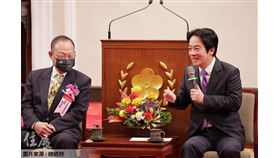 賴清德副總統16日接見「第30屆建築金石獎」得獎企業與地方政府獲奬單位代表(圖/總統府)