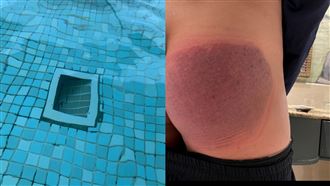 五星飯店意外 　壯男剛入水瞬間被吸入