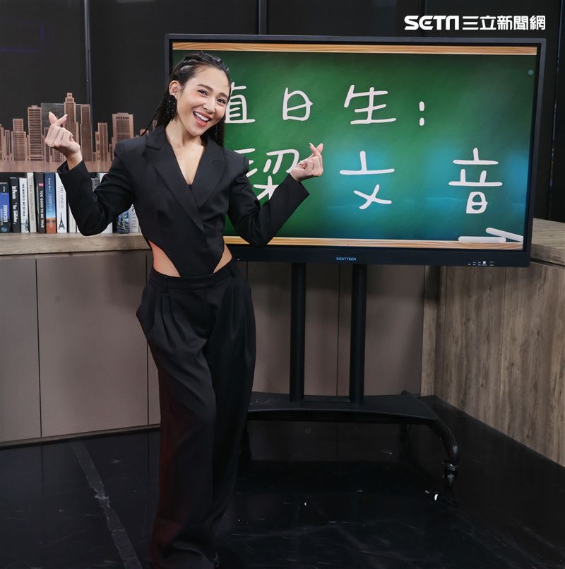 梁文音大明星三立新聞網專訪。（記者邱榮吉/攝影）