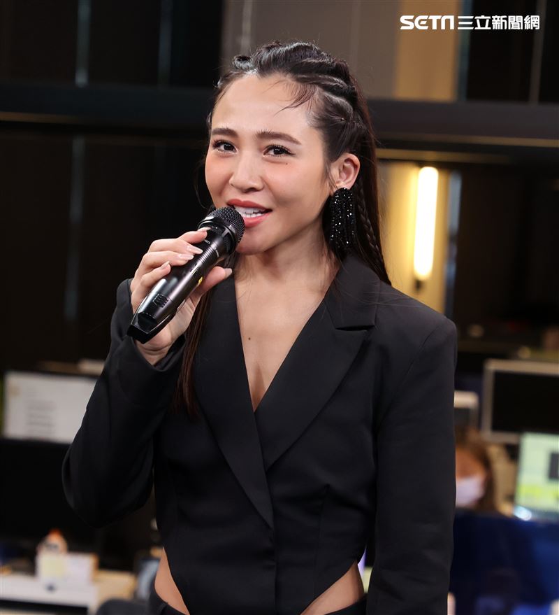 梁文音大明星三立新聞網專訪。（記者邱榮吉/攝影）