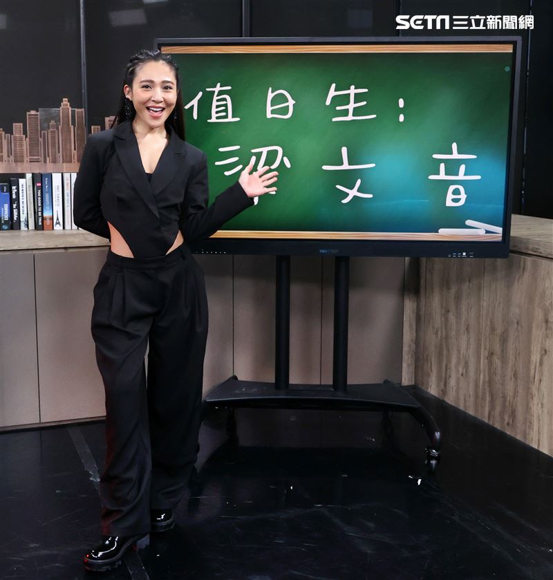 梁文音大明星三立新聞網專訪。（記者邱榮吉/攝影）