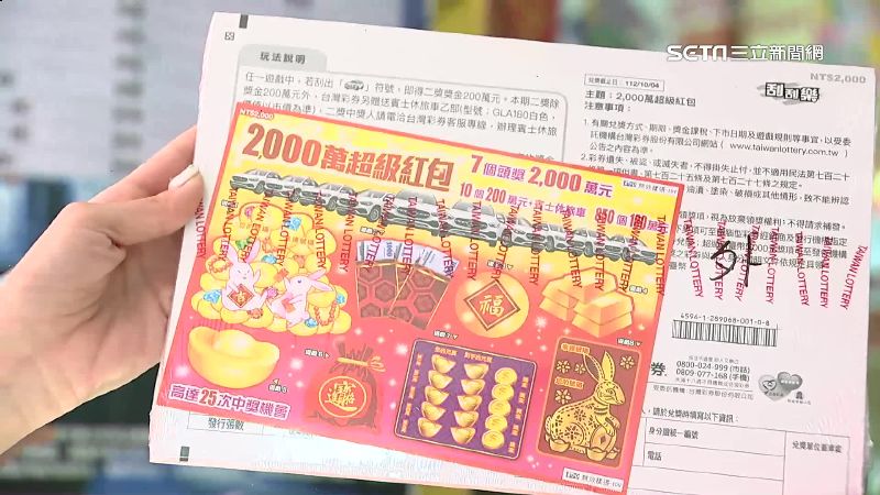 神明說財運快到！年輕人合資刮整本中百萬