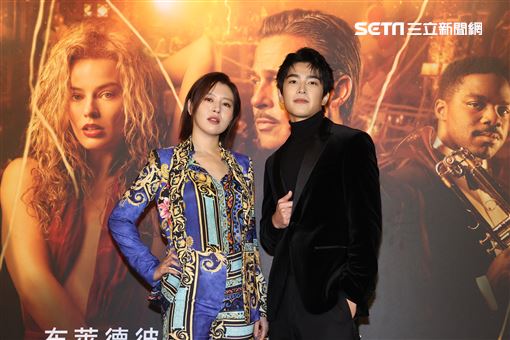 劉品言、曾敬驊出席「巴比倫」首映會。（記者邱榮吉/攝影）