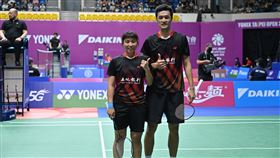 張課綺、李芷蓁。（資料圖／羽協提供）