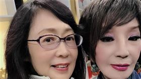 粘嫦鈺（左）與連明月天人永隔。（圖／翻攝自臉書）