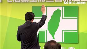 民進黨主席交接賴清德宣誓（圖／記者高逸帆攝影）