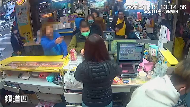 男基隆廟口鬧事　彩券行老闆制止反被攻擊