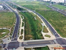 永康新設鹽行國中暨附近地區區段徵收區，其總開發面積為57.68公頃，公共設施占25.71公頃(圖/台南市政府)