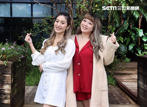 直播主花媽、Miya三立新聞網專訪。（記者邱榮吉/攝影）