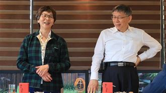 蔡壁如突宣布短期出家　柯文哲驚呼：天哪