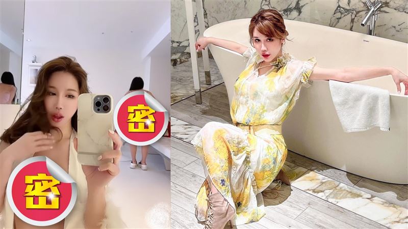 辣模扯上衣秀傲人曲線　後方室友更衣看光