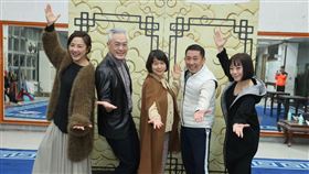 《京戲啟示錄》屈中恆、王月、樊光耀、范瑞君和張允曦（圖／記者邱榮吉攝影）