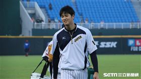 12強日本隊大谷翔平(圖／記者王怡翔攝)