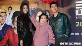 隋棠（左起）、陳淑芳和陳昊森。（圖／記者楊澍攝影）