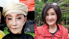 連明月（圖左）換肝仍病逝，老友恬娃(圖右)曝「悲痛心聲」。（圖／記者游定剛拍攝、高立提供）