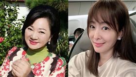 主持人白冰冰(圖左)透露，過年揪賈永婕大唱《初戀》。（圖／翻攝白冰冰臉書）