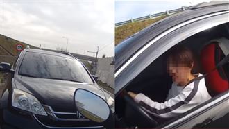 攔逆向女三寶！騎士愣：她嗆不逆向怎過去