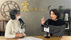 王鴻薇接受專訪（圖／震傳媒提供）