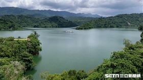 曾文水庫,山豬島。（圖／記者馮珮汶攝）