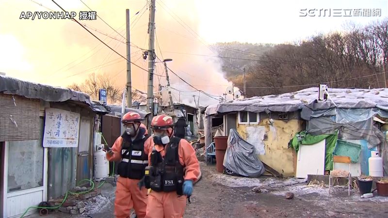 首爾貧民窟傳大火！緊急疏散500人