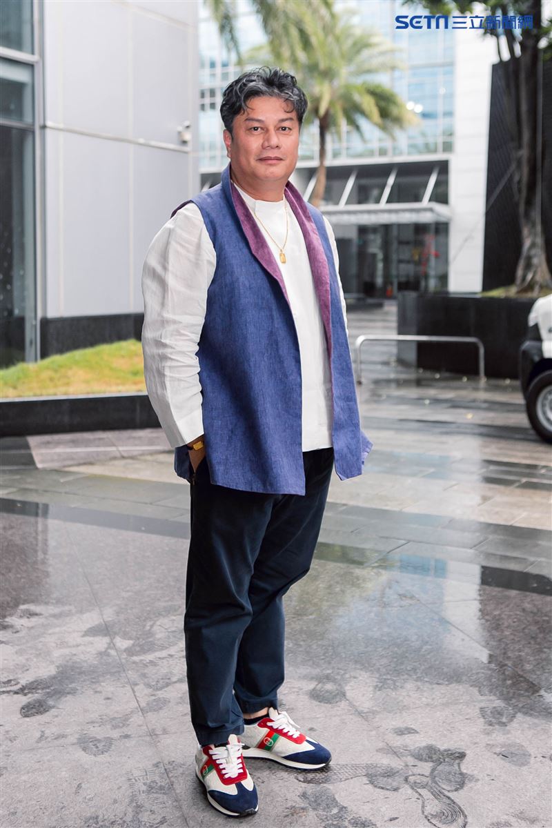 鍾天三立新聞網專訪。 （圖／記者楊澍攝影）