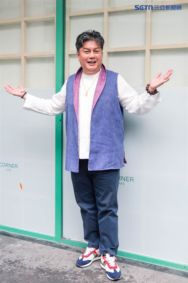 鍾天三立新聞網專訪。 （圖／記者楊澍攝影）