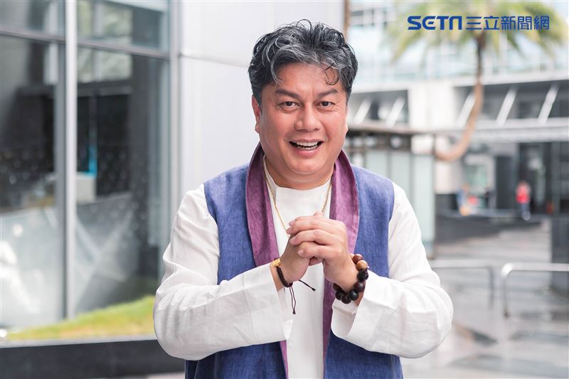 鍾天三立新聞網專訪。 （圖／記者楊澍攝影）