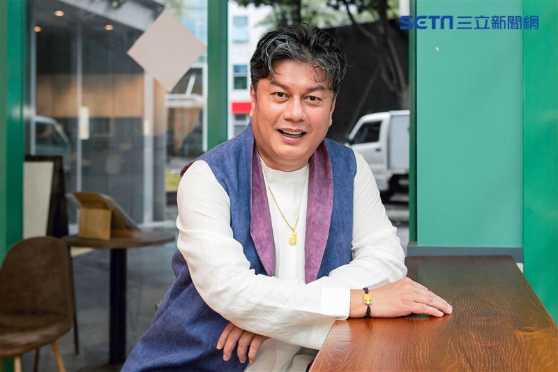 鍾天三立新聞網專訪。 （圖／記者楊澍攝影）