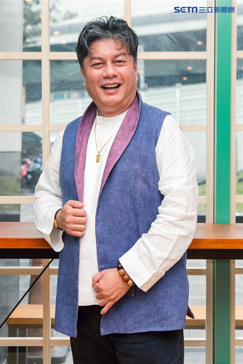 鍾天三立新聞網專訪。 （圖／記者楊澍攝影）