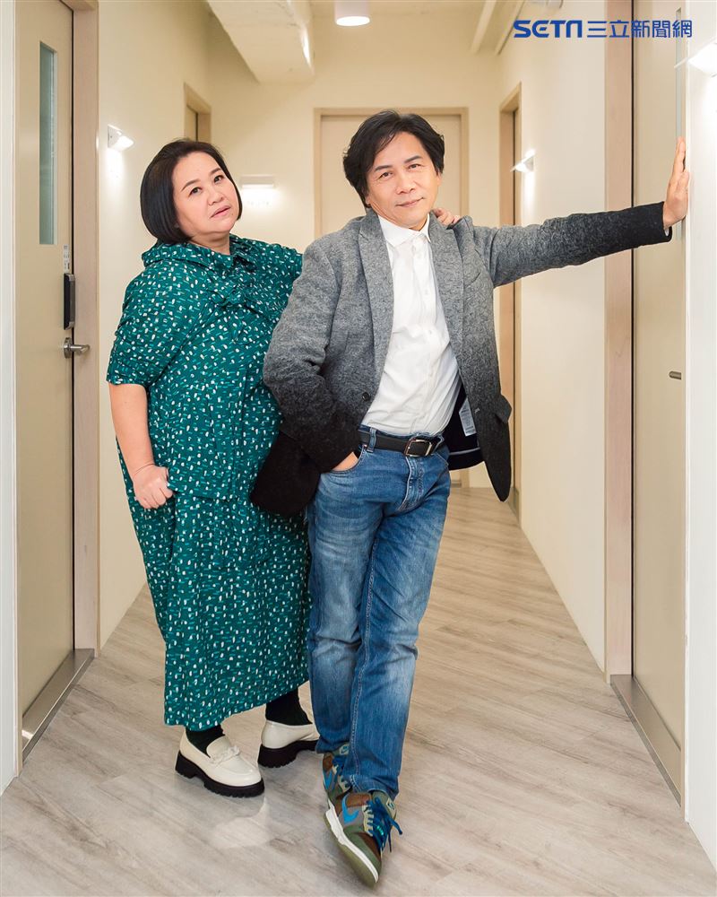 鍾欣凌、許傑輝立新聞網專訪。 （圖／記者楊澍攝影）