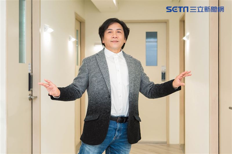 許傑輝立新聞網專訪。 （圖／記者楊澍攝影）