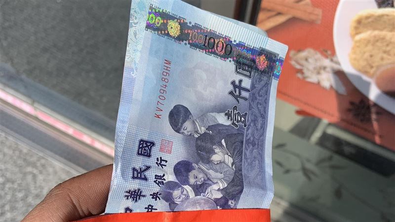 外送員收２千紅包　同業：快看有沒有符咒