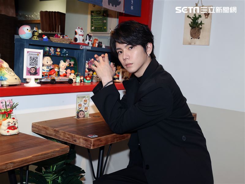 楊宇騰三立新聞網專訪。（記者邱榮吉/攝影）