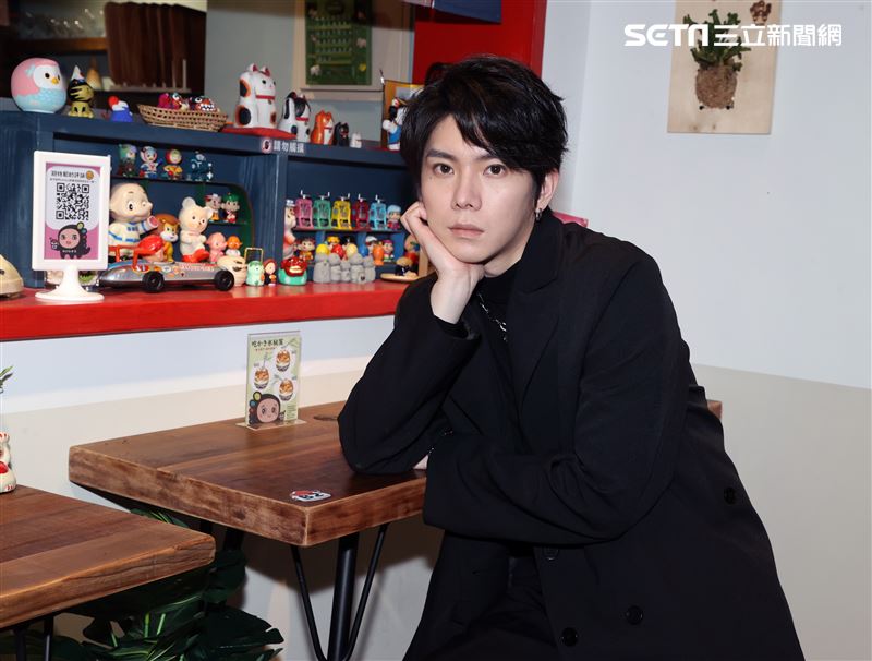 楊宇騰三立新聞網專訪。（記者邱榮吉/攝影）