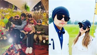 周杰倫不藏了　「一家五口」正面照首曝光