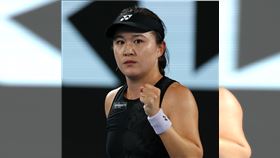 中國女將朱琳。（圖／翻攝自澳網推特）