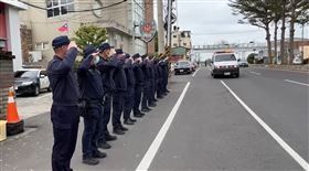 高偉倫,毒駕,快官派出所,衝撞,移靈（圖／翻攝畫面）