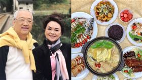 女星侯麗芳開心分享，「多年以來，女兒年夜飯都全包辦。」（圖／侯麗芳提供）