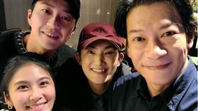 徐展元、卓卓、江宏傑及錢薇娟（圖／翻攝自徐展元臉書）