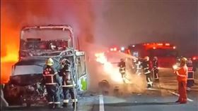 國道1號 統聯客運 車禍 追撞