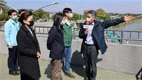 總統蔡英文,陳其邁,水情視察