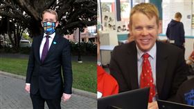 紐西蘭執政工黨黨魁希金斯（Chris Hipkins）。（圖／翻攝自Twitter）