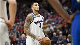 ▲庫茲馬（Kyle Kuzma）罰進致勝罰球。（圖／路透社／達志影像）
