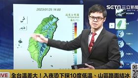 氣象局預報員曾昭誠透露未來幾天的天氣型態。（圖／翻攝照片）