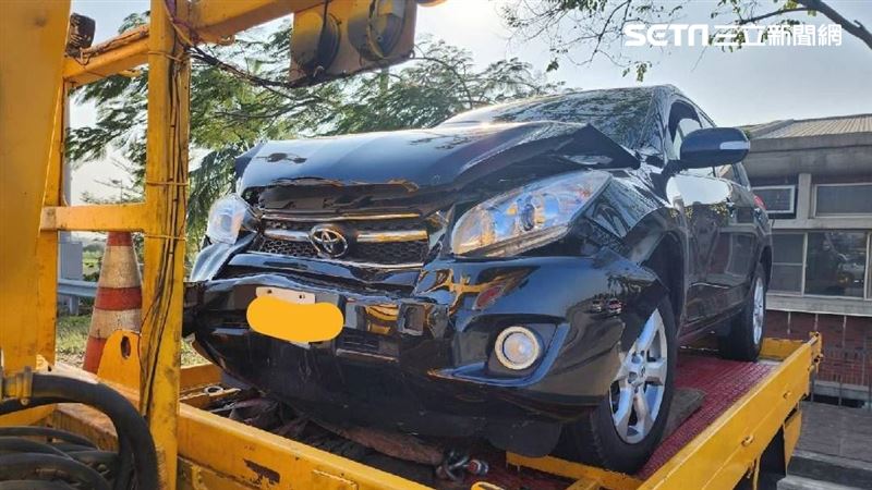 國3北上4車連環撞！關廟段紅爆車速30公里
