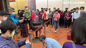 台南,廖大乙,天壇,發財金,金牌,擲筊,元宵節,天公