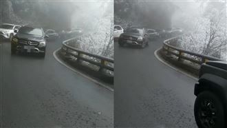 逆向衝南橫追雪　遭一路逼退「太舒壓」！