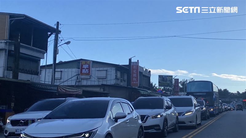台9線塞爆！30分鐘路程竟耗2hr　北返最慘