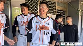 統一獅隊林益全。（圖／記者蔡厚瑄攝影）